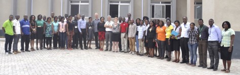 Group Picture of CGIAR Consortium and IITA Youth Agripreneurs